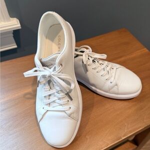 Cole Haan White Leather Women's Sneakers